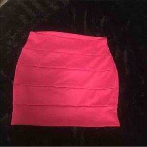Pink A'gaci skirt -stretchy