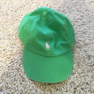 Green and Pink Polo Hat