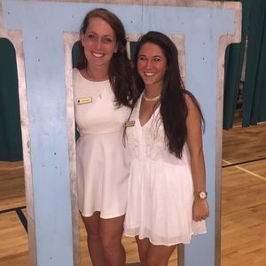 Ecoté white sun dress 👗