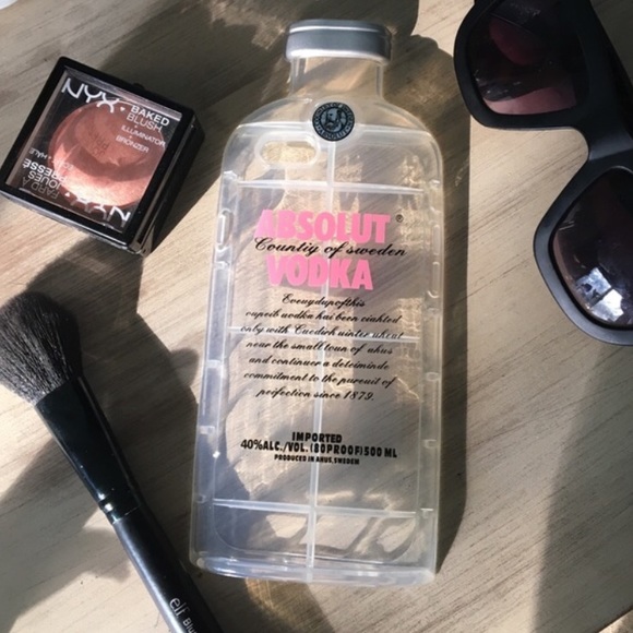 ✨Pink Absolut Vodka Case iPhone 6/6s✨