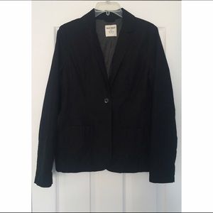 Casual Black Blazer