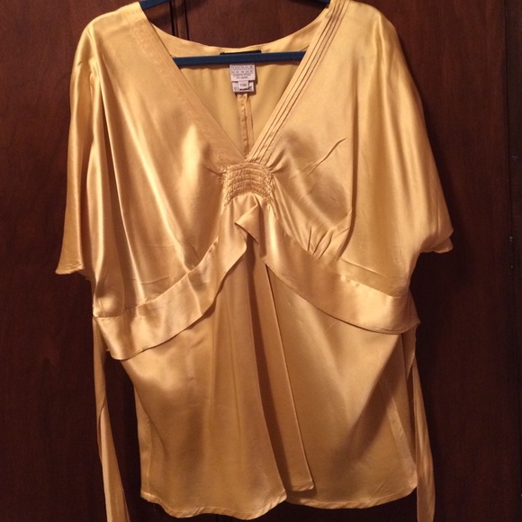 A Beautiful Silk blouse By Alan Weiz Couture.
