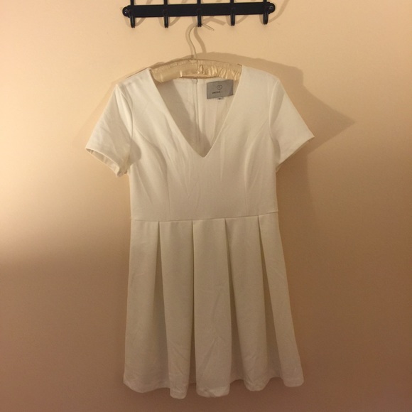 White Skater Dress (NWOT) - Picture 1 of 3