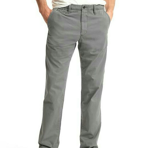 charcoal khaki pants