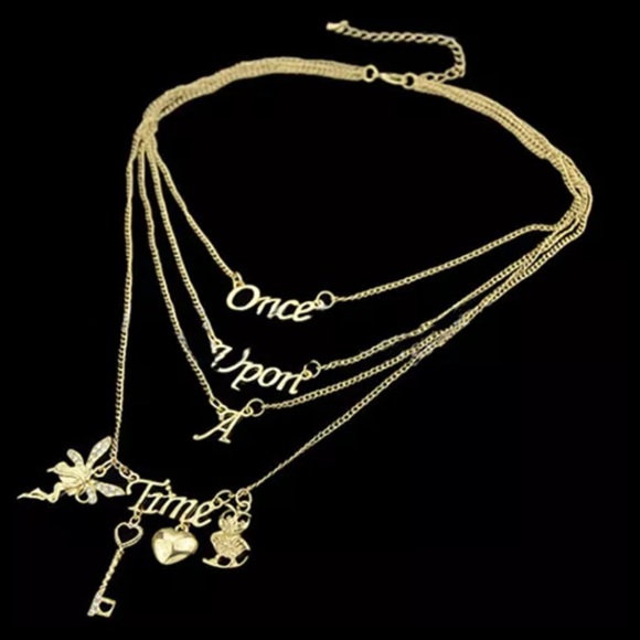 Layered Once Upon A Time Necklace DF8 - Picture 4 of 4