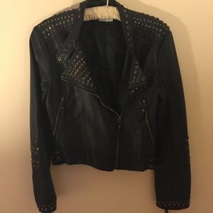 Studded Leather Jacket