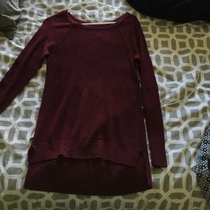 Maroon American eagle sweater
