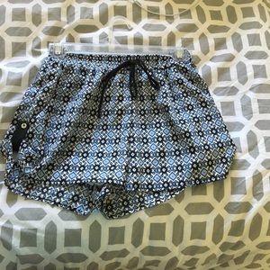 Patterned shorts from Francesca's