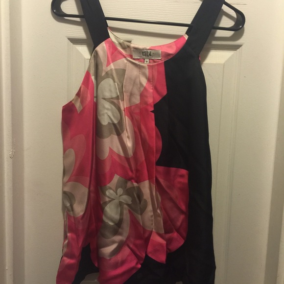 Tibi silk tank