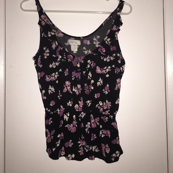 Floral tank top