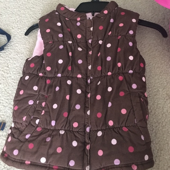 Polka dot vest