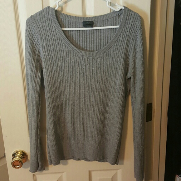Gray sweater