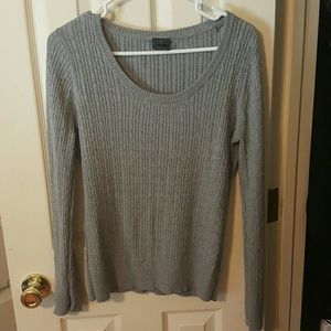 Gray sweater