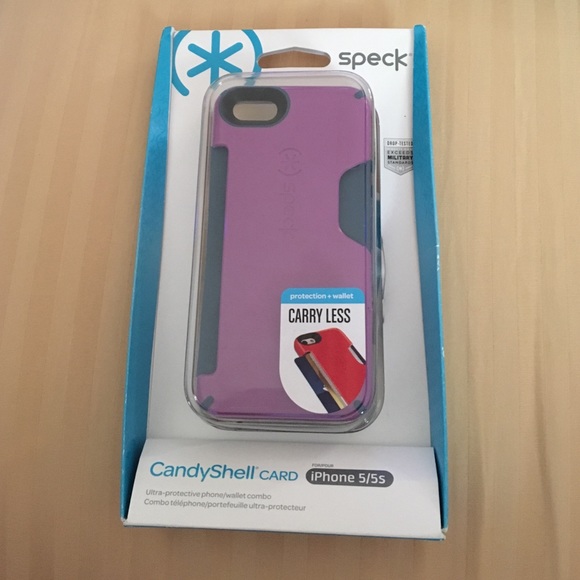 *Speck Candy Shell card case iPhone 5/5s