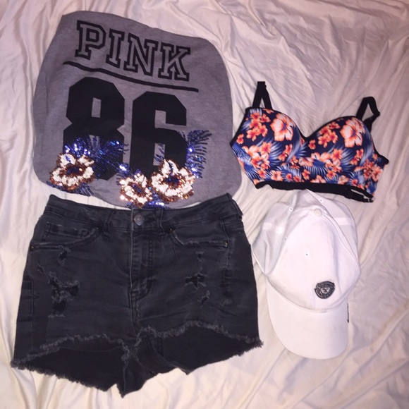Adorable Flower Bralette VS Pink