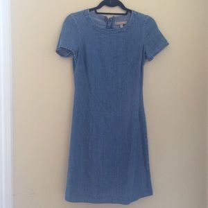 Banana Republic Chambray shift dress