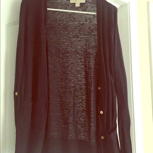 Michael Kors Dark Blue Cardigan
