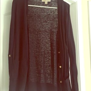 Michael Kors Dark Blue Cardigan