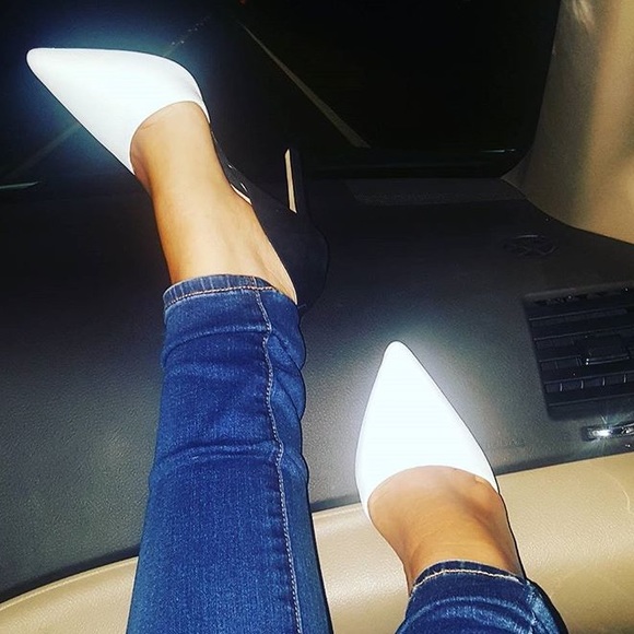 Vince Camuto peek a boo heels