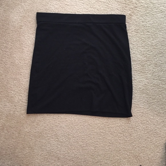 Black skirt
