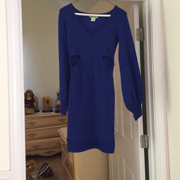 Blue dress