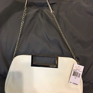 Michael Kors NWT optic white LG Clutch
