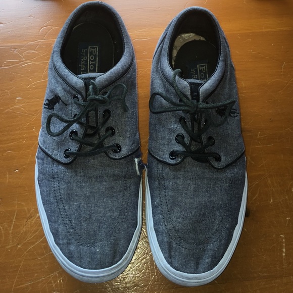 Men's Polo Ralph Lauren shoes size 10 - Picture 1 of 3