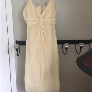 Yellow formal dress