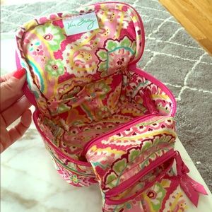Vera Bradley makeup/jewelry travel bag