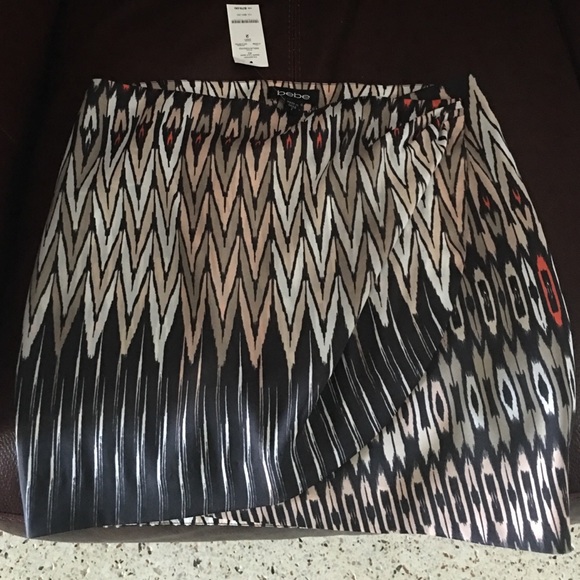 Bebe Women's Dress skirt snap front