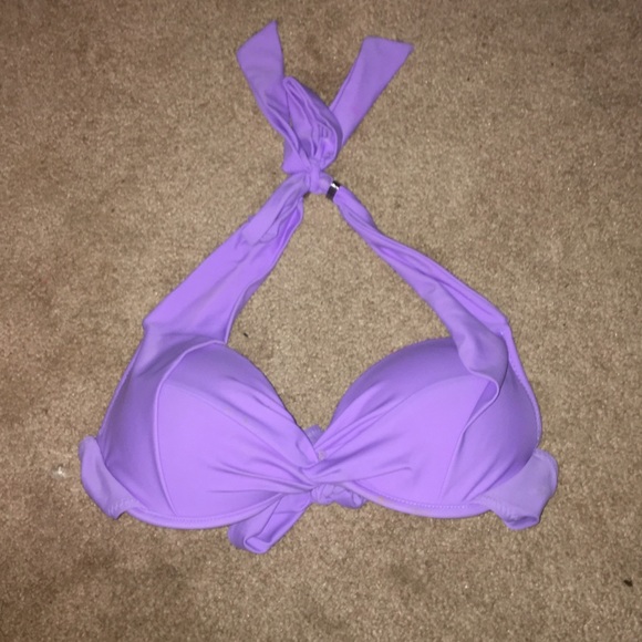 Purple Bikini Top