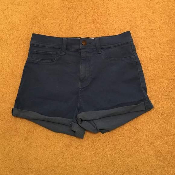•SOLD• Blue High Waisted Hollister Shorts