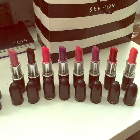 Mac lipsticks