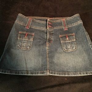 Jean skirt
