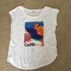 Milly Cap Sleeve Top