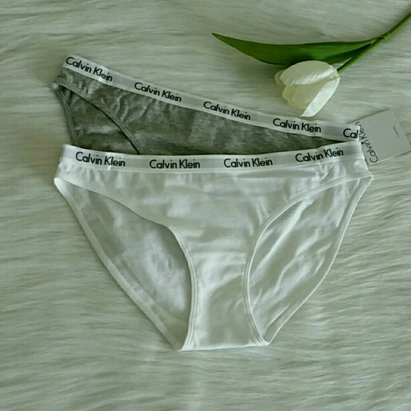 LAST PAIR CALVIN KLEIN BIKINIS NEW NEVER WORN. - Picture 2 of 2