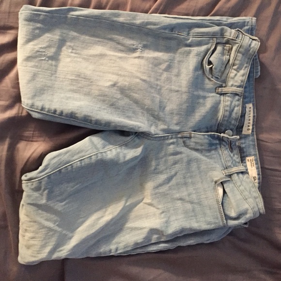 PacSun blue skinny jeans