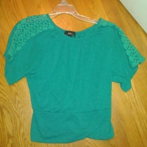 LIKE NEW teal shirt