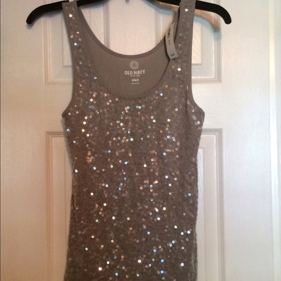 Old Navy sequence tank top, never worn