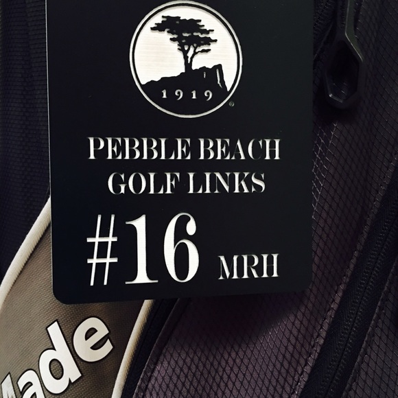 ‼️SALE‼️Pebble BeachTaylorMade Golf Bag!