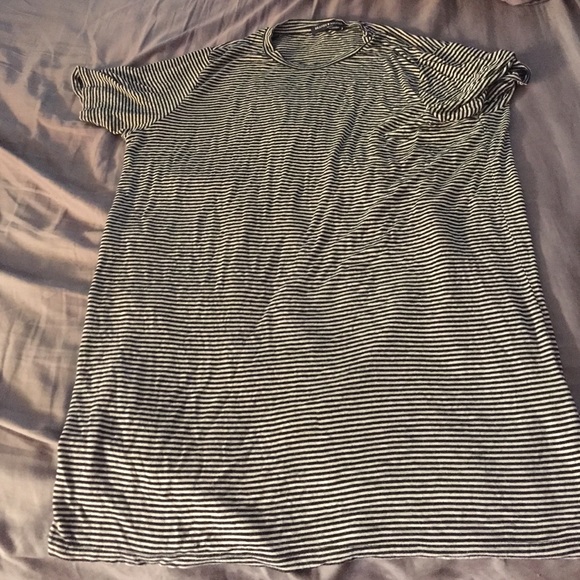 Striped t-shirt dress