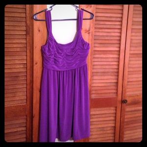 Purple party dress!