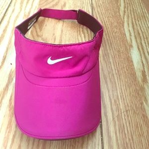 Purple Nike Visor Hat