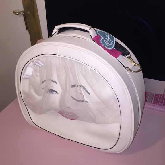 Sold! NWT Betsey Johnson Blue Veil Train Case