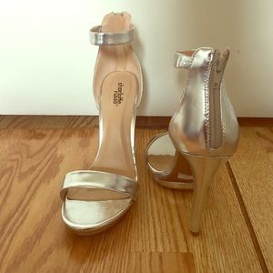 Metallic Charlotte Russe Heels