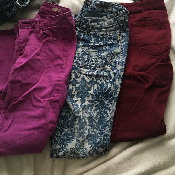 Colored pants