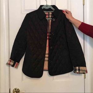 Sold Black Burberry Brit jacket