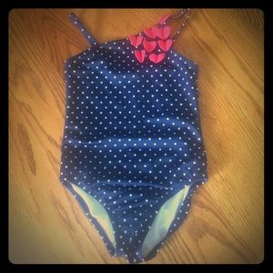 Gymboree Polkadot & Heart Appliqué One Piece ❤️