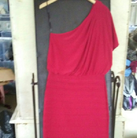 Red dress