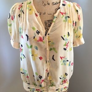 Nordstrom's Pins & Needles Floral Top